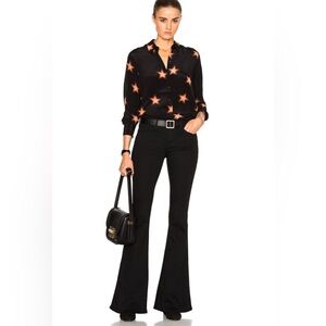 M.I.H JEANS Simple Top,‎ 100% silk, small